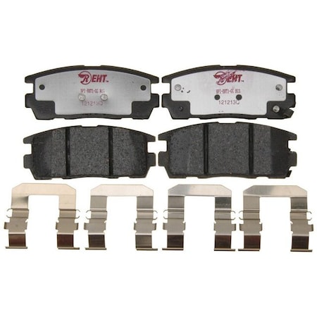 R/M Brakes OE Replacement, Hybrid Technology, Includes Mounting Hardware EHT1275H